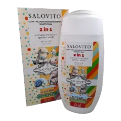 شامپو بسیار ملایم سر و بدن کودک سالوویتو | Salovito Ultra Mild Hair And Body Shampoo