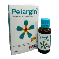 قطره سرماخوردگی و ضد سرفه پلارژین | PGD Pelargin Cold Care & Cough Drops