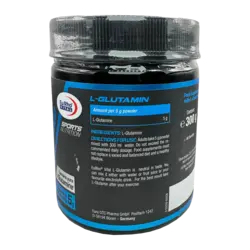 پودر ال-گلوتامین 5000 یوروویتال 300 گرم | EuRho Vital L-Glutamin 5000 Powder