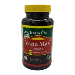 کپسول نرم امگا 3 وانا مکس نورم لایف | Norm Life Vana Max Omega 3 Softgels