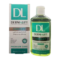 ژل شستشوی پوست چرب و جوشدار سبولیفت درمالیفت | Dermalift Sebolift Acne Prone Skin Syndet Gel