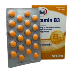 قرص ویتامین B3 یوروویتال | EurhoVital Vitamin B3 Tab