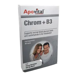 قرص کروم + B3 آپوویتال | Apovital Chrom+B3 Tab