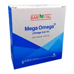 کپسول نرم مگا امگا باریویتال | Barivital Mega Omega Soft Cap