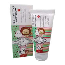 کرم پای نوزادان بالای یک سال سالوویتو | Salovito Nappy Cream Over 1 Year Old