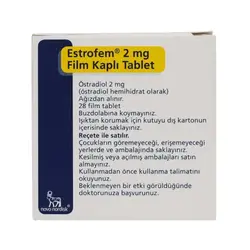 قرص استروفم 2 میلی گرم (استرادیول) – Estrofem 2 mg