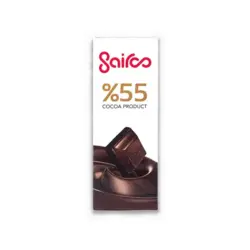 شکلات تابلت تلخ 55 درصد سایرو