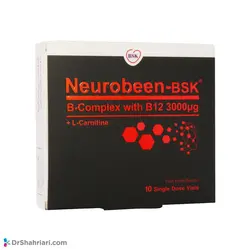 ویال خوراکی نوروبین 3000 میکروگرم بنیان سلامت کسری 10 عدد