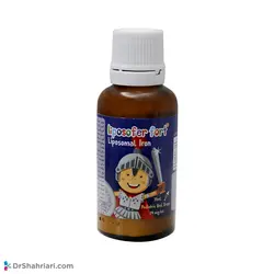 قطره خوراکی آهن لیپوزوفر فورت بی اس کی | 30 میلی لیتر