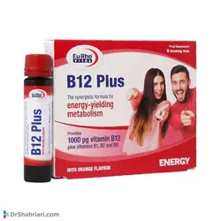 ویال خوراکی ویتامین B12 پلاس یوروویتال | 6 عدد