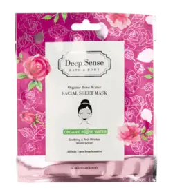 ماسک صورت نقابی گلاب دیپ سنس