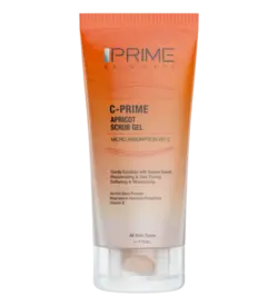 ژل اسکراب پاک کننده زردآلو و ویتامین C پریم