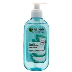 ژل شستشوی صورت آلوئه ورا گارنیر مناسب پوست معمولی حجم 200mL