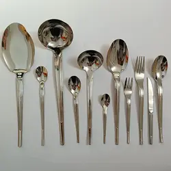سرویس قاشق و چنگال 120 پارچه یونیک مدل ناپولی