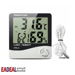دماسنج و رطوبت سنج سنسوردار HTC-2