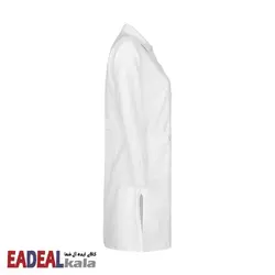 روپوش پزشکی زنانه خضرا مدل یقه شکاری