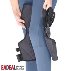 زانوبند توانبخشی با مفصل مدرج طب و صنعت