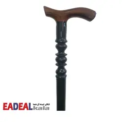 عصا چوبی مدل دو گلدان