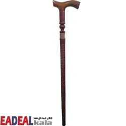 عصا چوبی مدل نگین دار