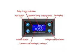 ترموستات دیجیتال دما روپنلی مدل XY-WT01