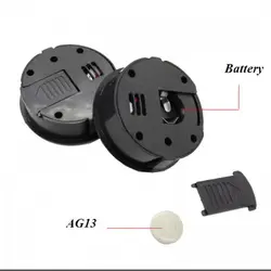 دماسنج و رطوبت سنج پنلی گرد مشکی