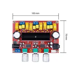 ماژول آمپلی فایر حرفه ای 2x50W+100W مدل XH-M139