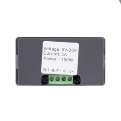 ماژول کنترل دور موتور DC دارای خروجی PWM با ولتاژ 5V الی 30V مدل ZK-MG