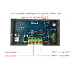 ماژول کنترل دور موتور DC دارای خروجی PWM با ولتاژ 5V الی 30V مدل ZK-MG