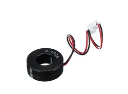 ولت متر و آمپرمتر چراغ سیگنالی AC500V-100A سبز مربعی مدل AD16-22FVA