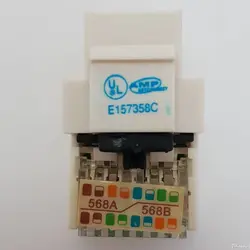 کیستون cat5e برند امپ AMP