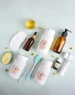 کیت آموزش و ساخت رژلب طبیعی به رنگ نود