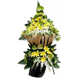 پایه گل آنتوریوم و لیلیوم