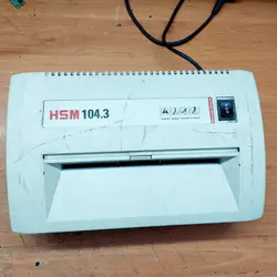کاغذ خردکن کارکرده hsm 104.3 رشته ای  (فقط سری )