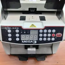 مگا MEGA3 مدل DM-500 کارکرده (پولشمار) اسکناس شمار