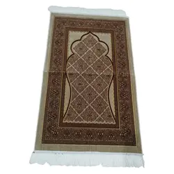 جانمازی مخمل یا سجاده مخمل سایز 66در107 سانتی متر