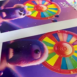 پرینت رنگی کاغذ گلاسه