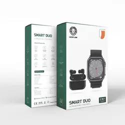 ست ساعت هوشمند و هندزفری گرین لاین | Ultra Active + TWS Pro 2 | Green Lion SMART DUO 2 in 1