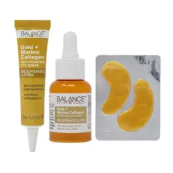 پک 3 تکه دور چشم ، سرم و پچ چشم گلد کلاژن بالانس