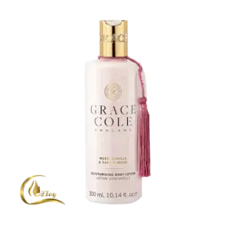 لوسیون بدن Grace Cole وانیل گرم و چوب صندل 300 میلی لیتر