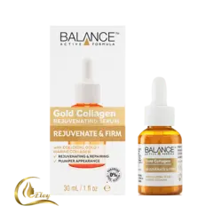 سرم طلا گلد کلاژن بالانس جوانساز و آبرسان قوی حجم 30 میل