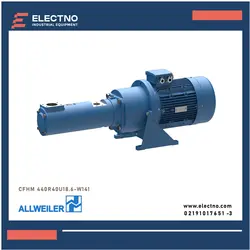 پمپ اسکرو کد CFHM 440R40U18.6-W141 برند پمپ آلویلر ALLWEILER
