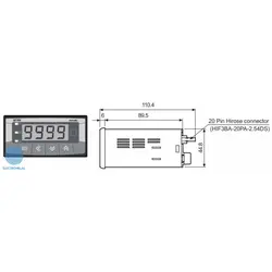 آمپرمتر دیجیتال رله دار Autonics MT4W-DA-40