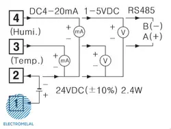 ترانسمیتر دما و رطوبت آتونیکس Autonics THD-R-C