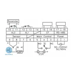 ترموستات هیتر فوتک Fotek MT-96-R