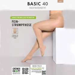 جوراب شلواری شفاف basic 40 اسمارا