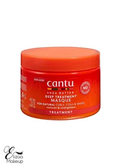 ماسک موی ترمیم و تغذیه کننده عمیق موهای فر و مجعد شی باتر کانتو Cantu Shea Butter وزن 340گرم