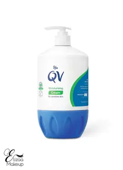 کرم مرطوب کننده پوست های حساس کیووی QV Moisturising Cream For Sensitive Skin وزن 500گرم