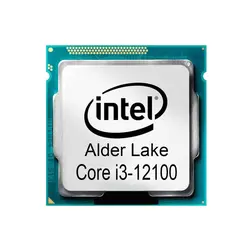 پردازنده مرکزی اینتل سری Core i3-12100 بدون باکسگارانتی اصالتCPU INTEL Core I3-12100 TRAY