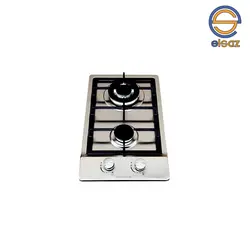 اجاق گاز صفحه ای استیل دوشعله تیدومکث (Tidumax) E222