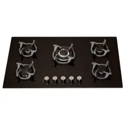 اجاق گاز صفحه ای شیشه ای دنپاسر مدل خورشیدی